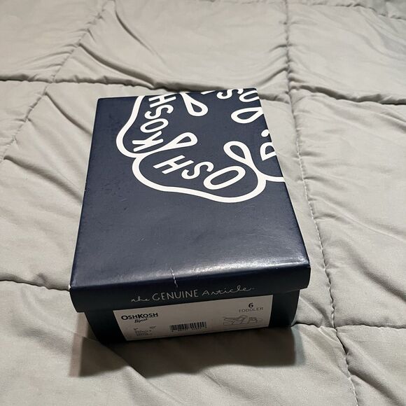 OshKosh B'gosh Bruno Sandals Tan Toddler Size 6 with Box - Picture 10 of 11